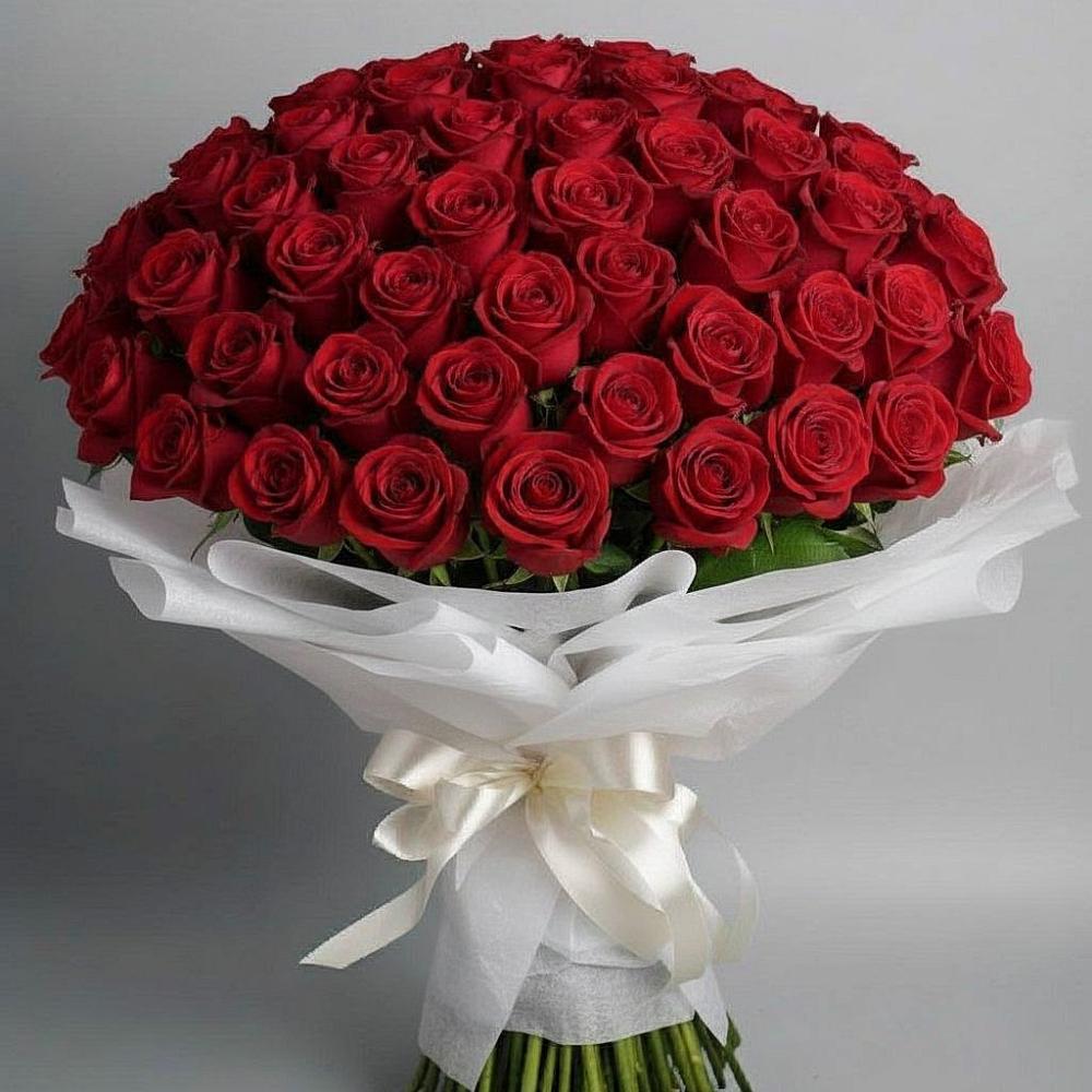 101 Красная роза Блэк Мэджик в Березниках Букет 101 Красная роза Блэк Мэджик в Березниках