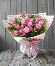 Букет Розовый кустик #REPLACE_PRED# Березниках