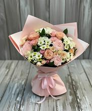 Букет цветов из:  Гвоздики, Розы и Хризантемы #REPLACE_PRED# Березниках