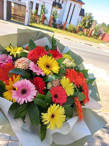 Букет цветов из: Герберы в Березниках