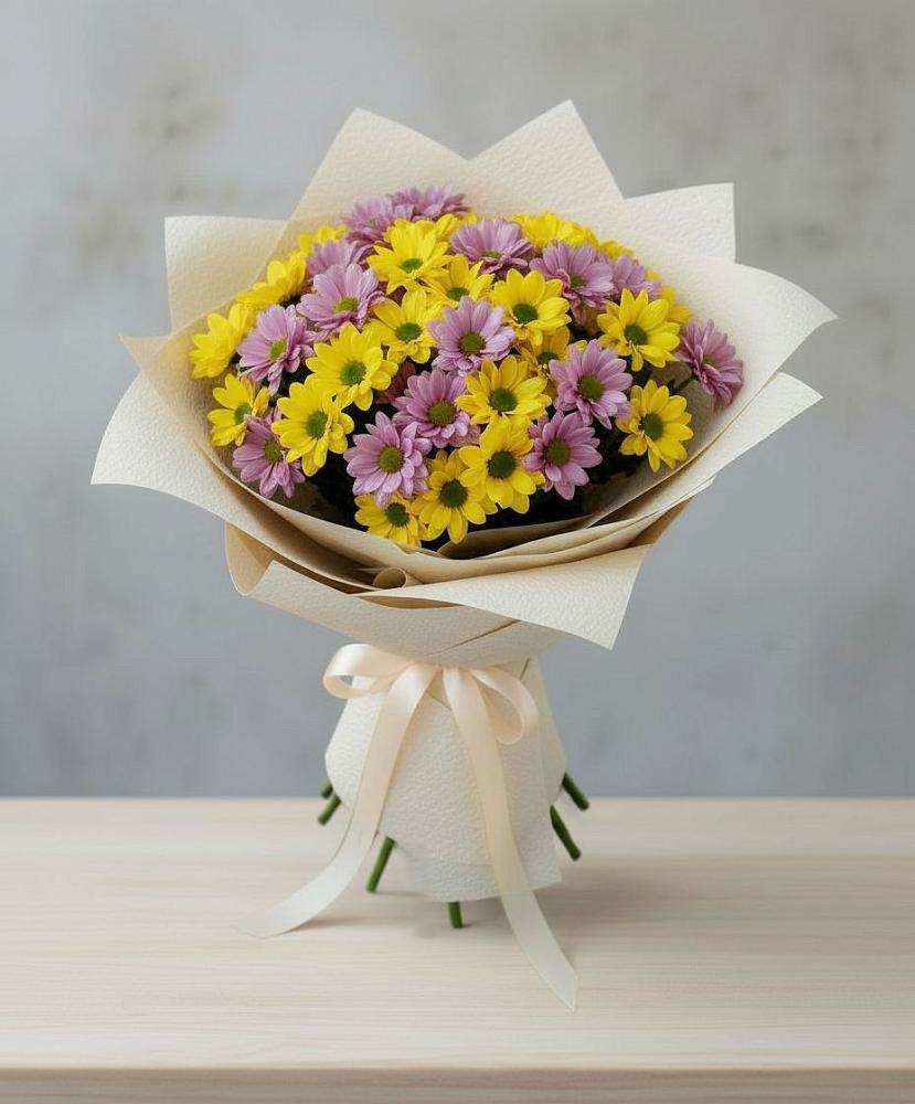 Букет цветов из: Хризантемы в Березниках